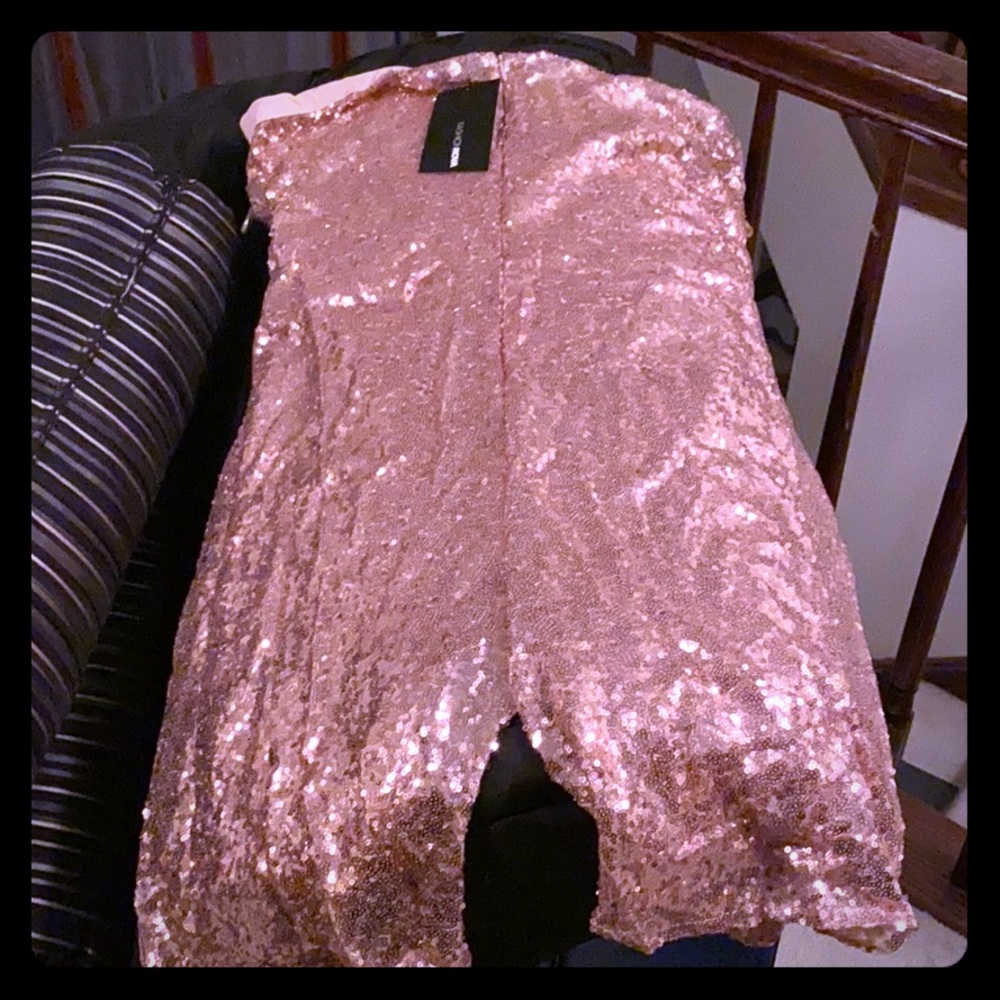 Fashion nova birthday bash sequin romper